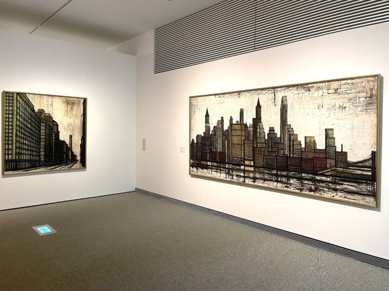 ベルナール・ビュフェ美術館にある「線の作家」を象徴する作品たち