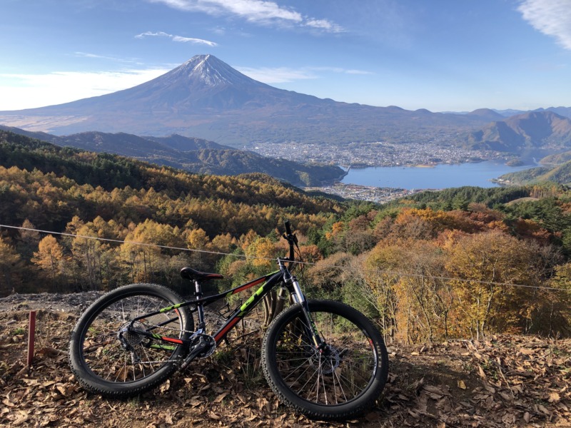 「カントリーレイクシステムズ」のMTB体験でみられる景色