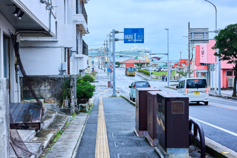 平良地区のまち並み