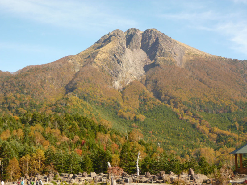 日光白根山の山容