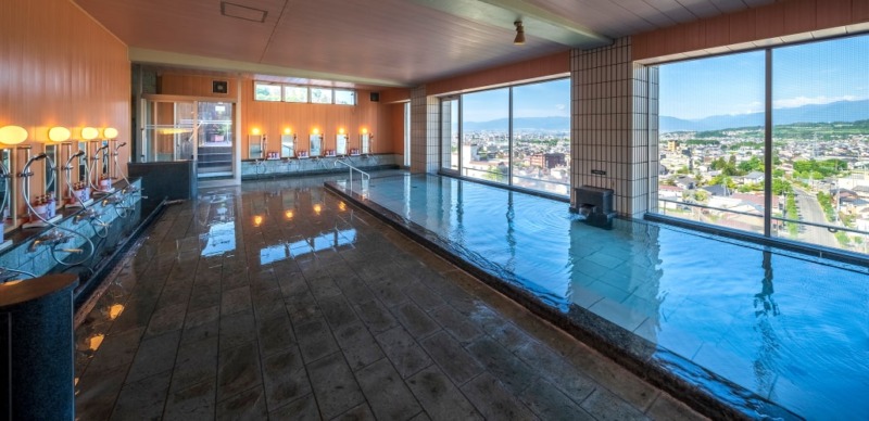 「onsen hotel OMOTO」の展望大浴場