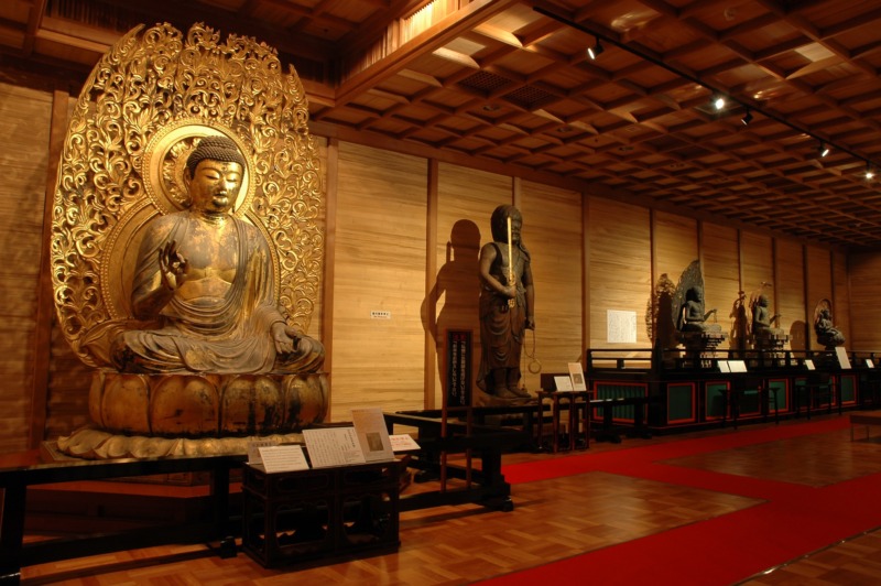和歌山県にある高野山霊宝館の新館