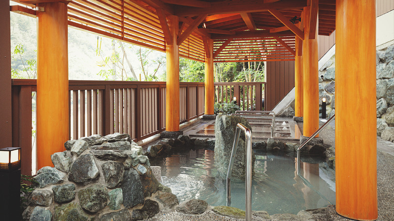 鹿野川荘の温泉