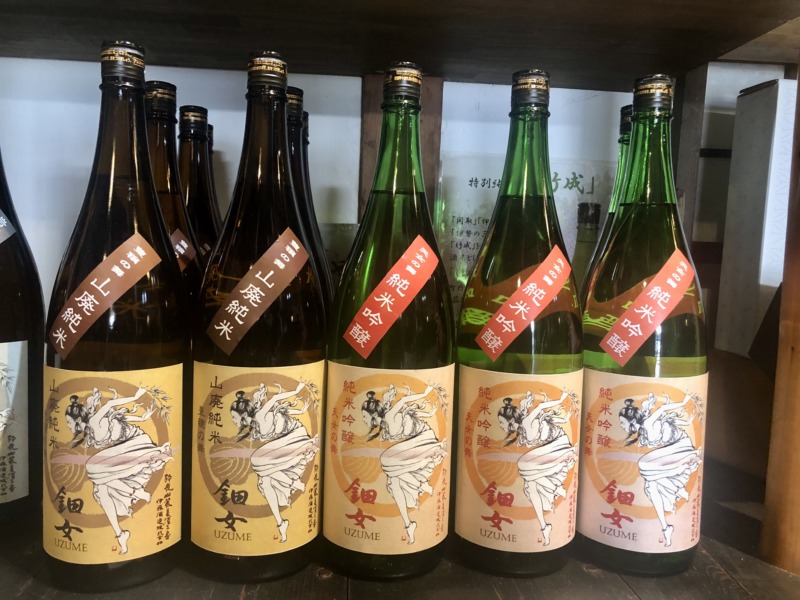 伊藤酒造の日本酒、天女の舞と豊穣の舞