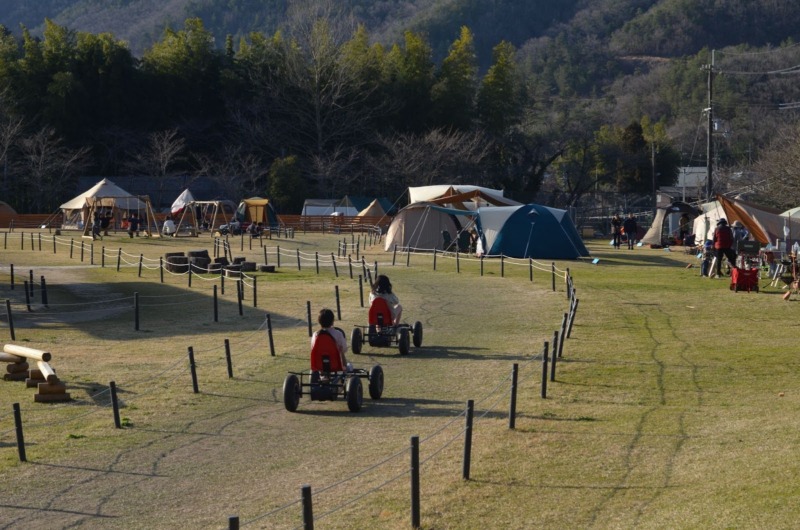 丹波篠山キャンプ場 やまもりサーキットのゴーカート