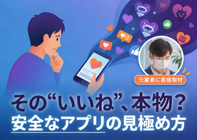 サクラがいないマッチングアプリ